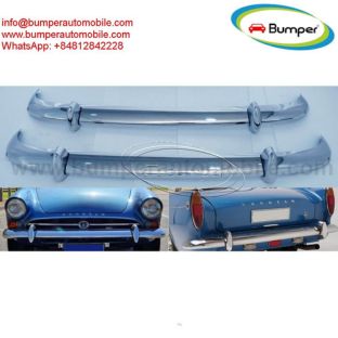 Sunbeam Alpine Series 4, Series 5 (1964-1968) and Sunbeam Tiger (1964-1967) bumpers without rubber on over riders